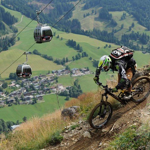 MTB Touren Saalbach-Hinterglemm - Trails! : Der Mountainbike Guide